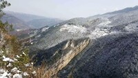 海豚灣雪景