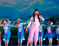 陶小妹在首屆中國農民歌會上演唱