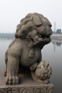 盧溝橋的獅子