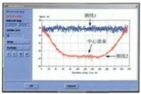 圖8 校正前的兩條測線數據示意圖