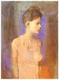 《穿襯衣的女子》，畢加索，1905