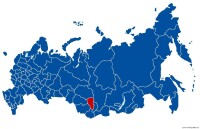 克麥羅沃州在俄羅斯的地理位置