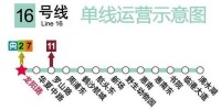 上海地鐵16號線（華夏中路站可換乘13號線）
