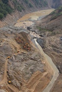 唐家山堰塞湖泄流量達到1760立方米每秒