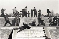 一九八九年冬，北京地壇公園