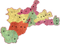 喀喇沁旗地圖