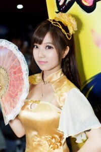 Chinajoy 2013完美世界陸佳璐展會照