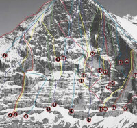 艾格峰 登山路線