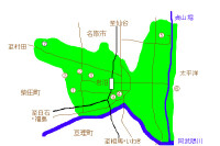 岩沼市示意圖