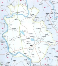 姜疃鎮轄區地圖