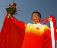 殷劍北京奧運會奪冠時刻照片